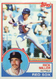 1983 Topps      188     Rick Miller